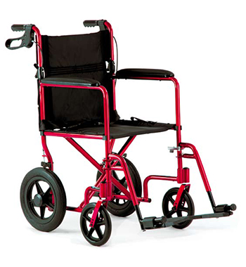 Lightweight Aluminum Transport Chair ALR19HBFR Big Image